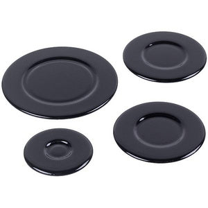 A set of universal cutter covers for a gas stove D=100/75/55mm (4 pcs.)