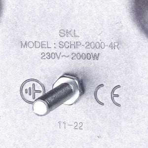 Hot plate for Indesit electric stove C00099676 SKL D=180mm 2000W (Euro plug)