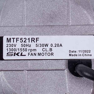 Refrigerator Blower motor (fan) SKL 5W 230V 0.2A 1300/1550 RPM