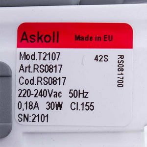 Pump (pump) for washing machine Bosch 00141896 Askoll 30W T2107