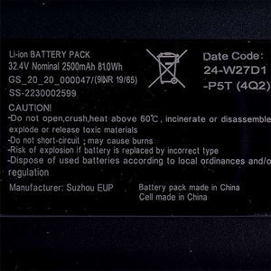 Акумулятор для акумуляторного пилососа Tefal ZR009702 32.4V Li-Ion