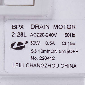 Electrolux dishwasher pump 140000443022 LEILI BPX 2-28L 30W