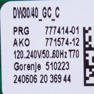 Модуль управління для посудомийної машини Gorenje 843729