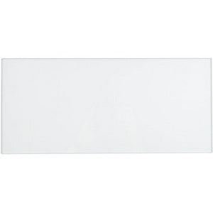 Freezer shelf for Whirlpool refrigerator 481010603838 402x182x4mm (glass, bottom)