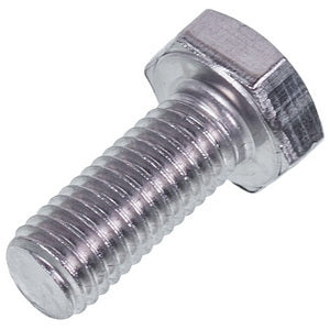 Pulley mounting bolt with full thread for washing machine DIN 933 (stainless steel) M10x25