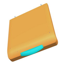 Кришка завантажувального люка з ущільнювачем для пральної машини Zanussi 140227974049