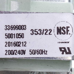 Solenoid valve Rational 50.01.050S 3WAY/180/in 3/4&amp;apos/out 10.5mm 220-240V