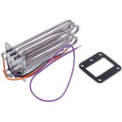 Тен парогенератора з прокладкою Rational 87.00.366 9000W 230/400V L=190mm, фланець 82x80mm