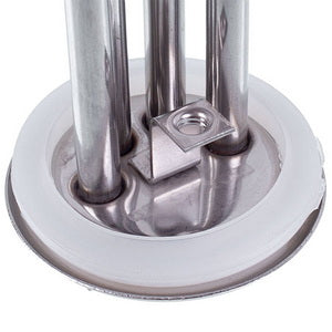 EAZIL boiler Tank 1300W L=310mm (stainless steel), flange 64mm, anode M6, 2 tubes for the sensor
