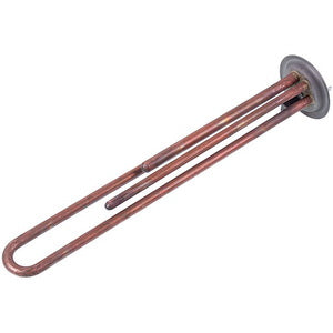 Tank for boiler 34013320000 Kawai 1300W (copper) L=310mm flange 64mm, 2 tubes (for anode M4)