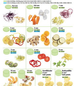 Disc slicer for slicing robot Coupe 27051 D=175mm 1mm