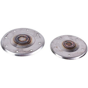 Drum flange (support) for Whirlpool vertical washing machine (2 pcs., stainless steel, for slot)