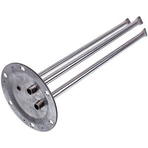 Flange for dry screens for the Electrolux boiler 50266820005 (stainless steel) D outer=167mm L tubes=410/430mm (for anode M8)