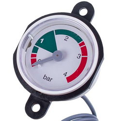 Pressure gauge 0-4 bar D=43/41 mm for gas boiler Baxi/Westen 9951830