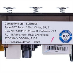 Electronic timer for stove oven Electrolux 140194181529