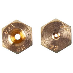 Set of scoop nozzles for gas cooking surface Gorenje 796580 (2 pcs., G20-20 mbar 1XR-1XA)