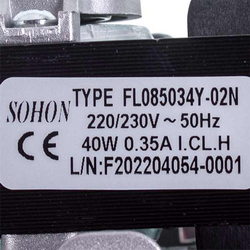 Fan 40 W for gas boiler Zoom AA10020002