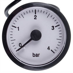 Manometer 0-4 bar for gas boiler Fondital/Nova Florida 6MANOMET05