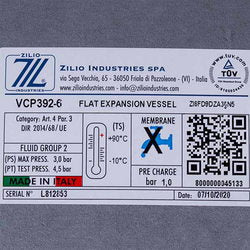 Expanding tank 6 l 3/8&amp;apos&amp;apos for gas boiler Vaillant 0020020019