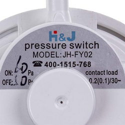 Pressure relay (pressostat) 60/50 Pa for gas boiler Ariston 65104671