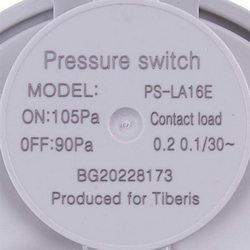 Pressure relay (pressostat) 105/90 Pa for gas boiler 3003200136