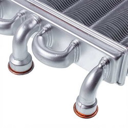 Bithermal heat exchanger for gas boiler Ferroli 39837660