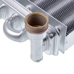 Bithermal heat exchanger for gas boiler 15002933