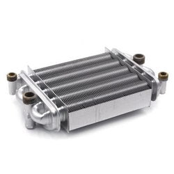 Bithermal heat exchanger for gas boiler Teplowest Optima AGD-18 2.55.35.064.02