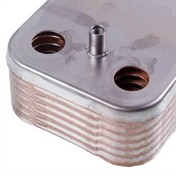 Plate heat exchanger for gas boiler 8705406287 (12 plates)