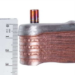 Heat exchanger plates for gas boiler Saunier Duval S1005800 (10 plates)