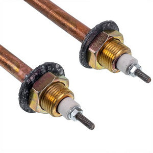 Heat for distiller 2500W (copper) L=325mm M18 (straight)