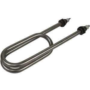 Water heating element 2500W 220V (stainless steel) L=210mm M14 (clip)