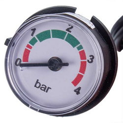 Pressure gauge 0-4 bar D=25 mm for gas boiler Junkers 8707208009