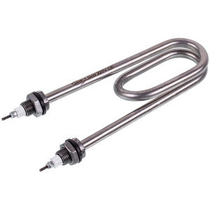 Water heating element 1500W 220V (stainless steel) L=175mm M16 (clip)