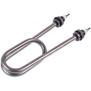 Water heating element 1500W 220V (stainless steel) L=175mm M16 (clip)