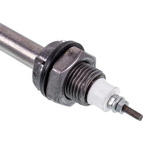 Тен для нагріву води 1500W 220V (нержавіюча сталь) L=175mm M16 (скріпка)