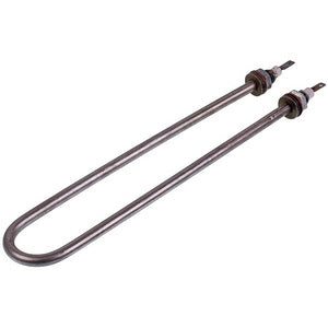 Water heating element 2 kW, 220 V (stainless steel) L=330 mm, M16 (straight)