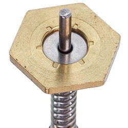 Water block rod (10 mm thread) for Chinese geyser