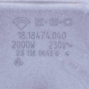 Burner for an electric stove 18.18474.040 EGO 2000W D=180mm (Euro block)