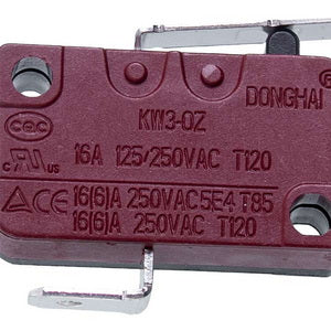 The microswitch 3F48 (3 contacts, 5 levers) is universal