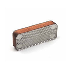 Heat exchanger plates (14 plates) Zilmet for gas boiler Ariston 17B1901444