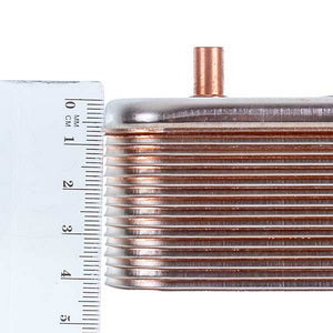 Plate heat exchanger (16 plates) Zilmet for gas boiler Ariston 17B1901644