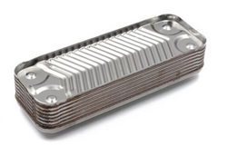 Plate heat exchanger (14 plates) for gas boiler Baxi/Westen 5686680