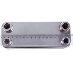 Heat exchanger plates (18 plates) for gas boiler Hermann Thesi 15004403