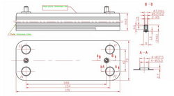 Heat exchanger plates (14 plates) for gas boiler Beretta R8037
