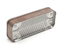 Heat exchanger plates (14 plates) for gas boiler Ariston/Chaffoteaux 65104333