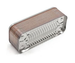 Plate heat exchanger (22 plates) for gas boiler Fondital/Nova Florida 6SCAMPIA05