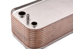 Heat exchanger plates (22 plates) for gas boiler Immergas 3.015360