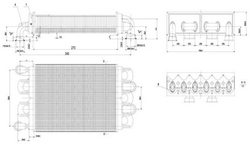 Bithermal heat exchanger for gas boiler Sime Metropolis 25 OF/BF 6174249