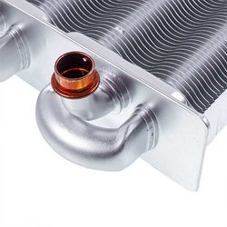 Bithermal heat exchanger for gas boiler Beretta Ciao 20005544